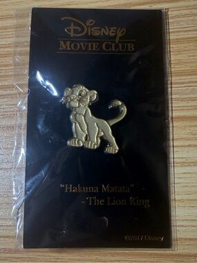 Disney Gold Lion King Simba Pin